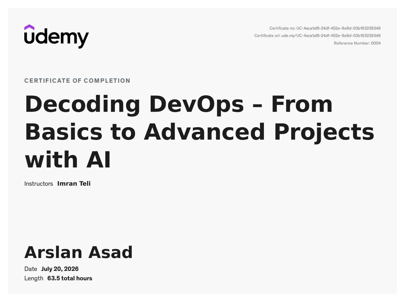 Decoding DevOps – From Basics to Advanced Projects with AI